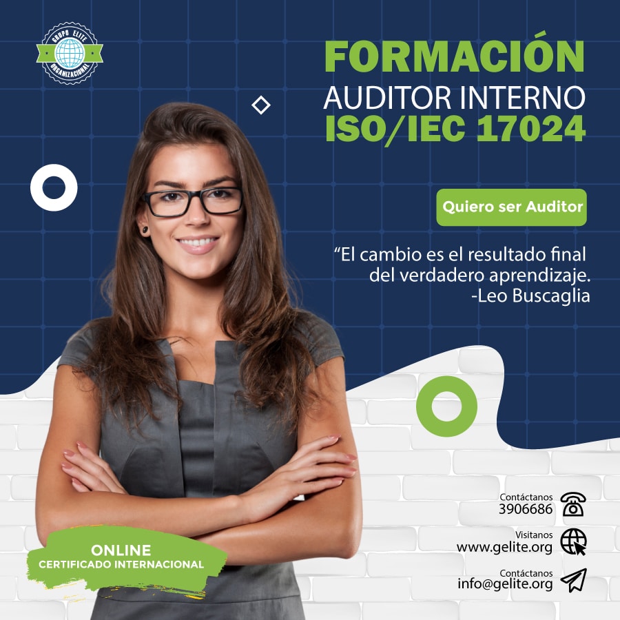 Curso de Auditor interno ISO/IEC 17024:2012