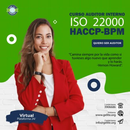 Curso Auditor interno ISO 22000